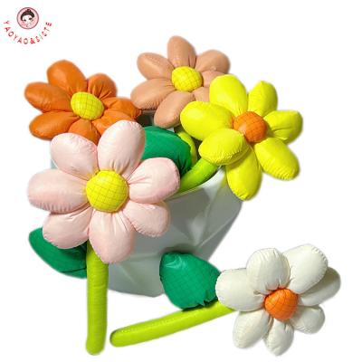 China Handmade flowers for hair accessories Hand-woven sunflower buds DIY other hair accessories for women for sale