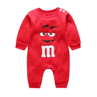 China Long sleeve factory wholesale price 0-2 year old baby wear baby rompers jumpsuit for sale