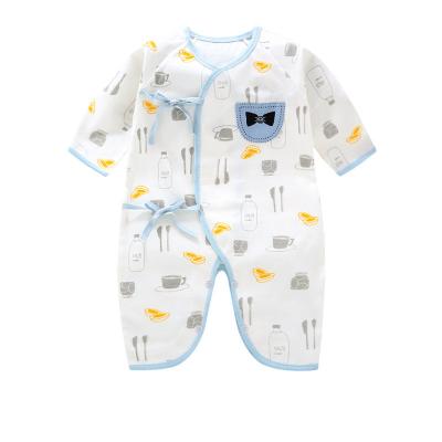 China Regular Wholesale Baby Clothes Lovely Butterfly Baby Romper Cotton Newborn 100% Newborn Clothes for sale