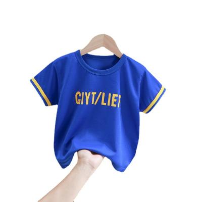 China New Summer Children's Clothing Boy's T-shirt Children's Tops QUICK DRY for sale