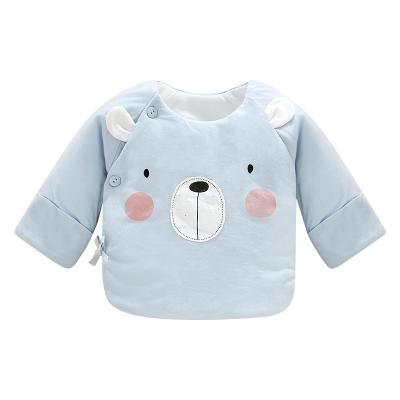 China Thick Hip Hop Winter Baby Clothes Plus Cotton Tops Warm Newborn Clothes for sale