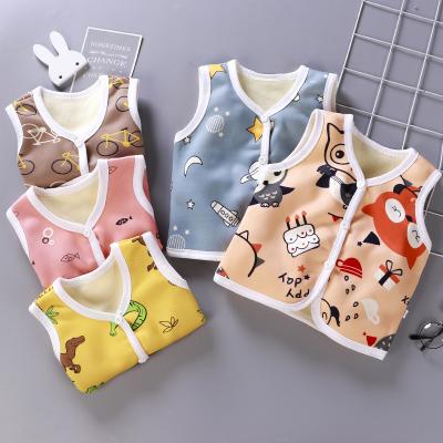 China Baby Boy Sleeveless Vest Little Kids Polyester Boys Children Vest Kids Breathable Vest for sale