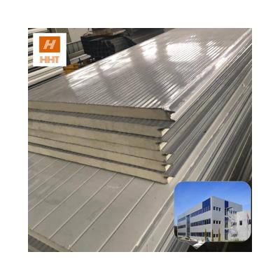 China 950MM insulation sandwich wall panel sandwich panel 100 mm PU sandwich panel online store for sale