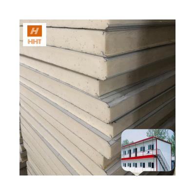 China 1150MM/960MM/950MM Sandwich Panel Puff/Saudi UAE Qatar Bahrain Kuwait Manufacturer Rock Wool for sale