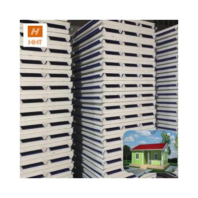 China 950MM Sandwich Wall Panels For Stadium Prefab Panels For Sale 100mm Pir Polyurethane Sandwich Panel for sale