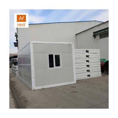 China Modern 20ft Assembly Portable Prefab Flat Pack Container Houses Headquarters for sale