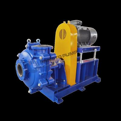 China Serviceable High Flow diesel engine sand horizontal centrifugal slurry water pump for sale