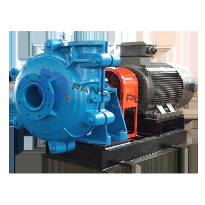 China Serviceable Rubber-Lined Horizontal Centrifugal Slurry Pump for Rig Mine Drill Rig for sale