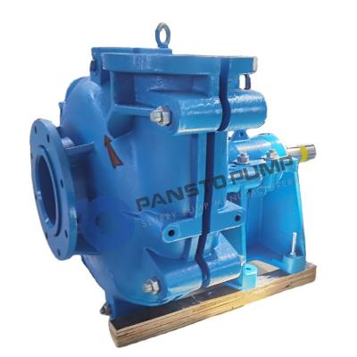 China Serviceable Pansto 2/3/4/6/8/10in centrifugal slurry pump mud for gold mining for sale