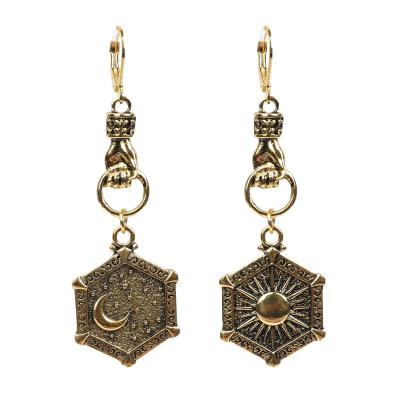 China BOHEMIA Huggie Earrings With Zircon Designs Jewelery Patterns Saudi Arabia 2015 For Women Pictures Small Rose Gold Gift White Party Trendy for sale