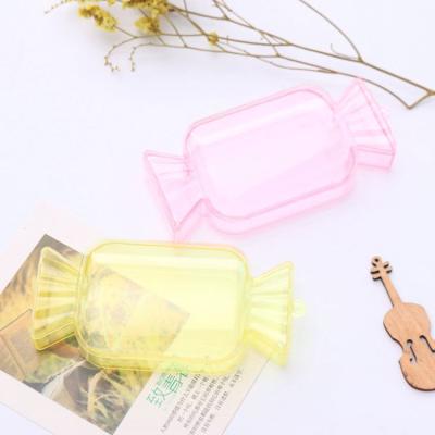 China Rectangular Clear Plastic Recycled Plastic Wick Transparent Customized Case Materials Candy Packaging Box Eyelash Package Box Manufacturer China for sale