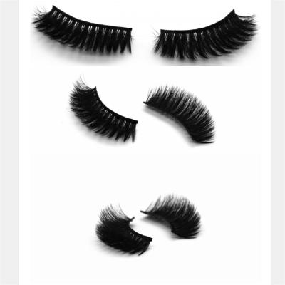 China 25-30 Times Eyeliner Wholesale Self Adhesive Thick Mink False Eyelashes for sale