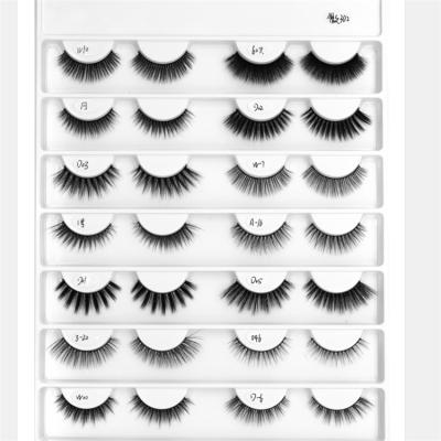 China 25-30 times wholesale hot sale quality 3d mink synthetic false eyelashes for sale