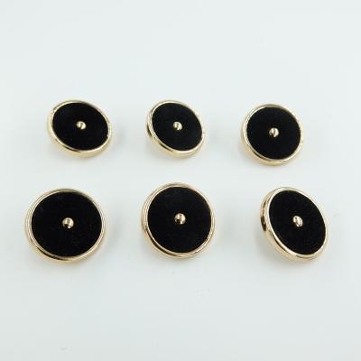 China Other Wholesale Sew ON Button Flocking Gold Plating Leg Button Metal Buttons For Clothes for sale