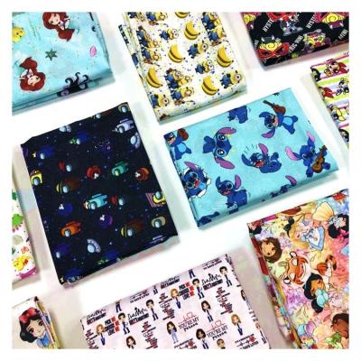 China Shrink-Resistant NO MOQ Printing 100% Custom Fabric Printing Digital Printing Custom Cotton Fabric for sale