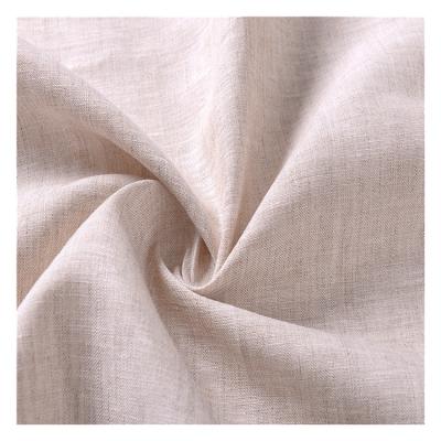 China Wholesale Organic In Stock Breathable Organic Plain Dyed Bedding 280CM 100% Linen Fabric for sale