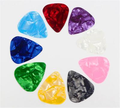 China GUITAR Wholesale Colorful Plectrum Guitar Pick Celluloid 1.00mm Thickness Guitar Pick for sale