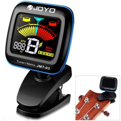 China GUITAR Wholesale Bass Violin Ukulele Tuner Metronome Clip Tuner JOYO JMT-03 Guitar Tuner For Guitar for sale