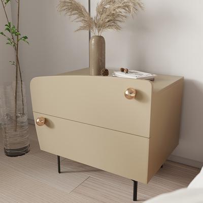 China (Other) Modern Bedroom Furniture Adjustable Luxury Nightstand Bedroom Nightstand Corner Table for sale