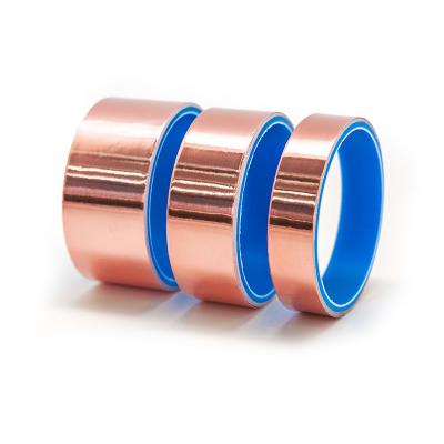 China ANTISTATIC Self / Double Adhesive Copper Foil Tape 0.5mm Thick Tape for sale