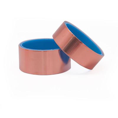 China ANTISTATIC EMF-Shielding Cloth EMI Copper Foil Electrically Conductive Adhesive Tape for sale