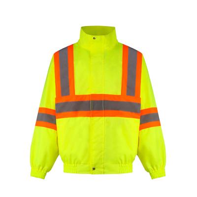 China High Visilibility / Waterproof Waterproof Vest With Various Sizes Airport High Visibility Reflective Safety Jacket for sale