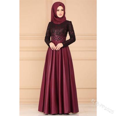 China Muslim Dress 1025 Ladies Dresses Malaysia Abayas Dubai Islamic Turkish Arab Ladies Cloth for sale