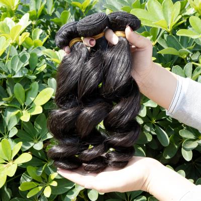 China Tangle Free And Shed Free GS Factory Price Raw Vietnam Hair Bundle Wholesale Seller, Unprocessed Full Cuticle Aligned Loose Wave Hair Bundle Hair Extension for sale