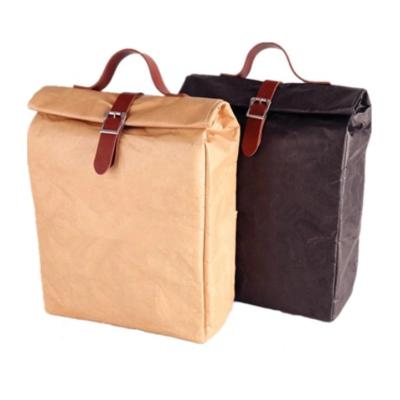 China Shenzhen vek ty lunch waterproof custom promotional waterproof insulated brown paper bag for sale