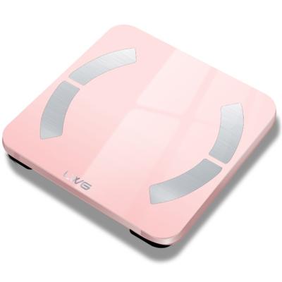 China Water Content Measuring Hot Sale App Based Balance Monitor Smart Body Mass Fat Scale Bathroom for sale