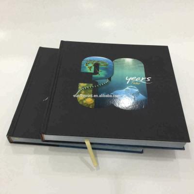 China paper & High Quality Cardboard Wholesale Hard Cover Book Printing With Color for sale