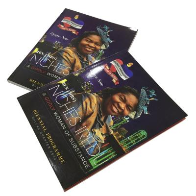 China paper & Best Selling Cardboard Brochure Booklet Printing Professional Magazine Photo Book Printing Cheap Brochure Printing Services for sale