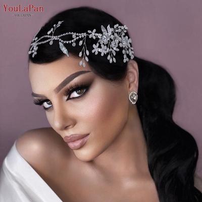 China Fashion YouLaPan Beauty Pageant Corolla Woman Headpiece Jewelry Crystal Headband Wedding Tiara Bridal Headband HP348 for sale