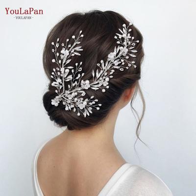 China Fashion YouLaPan HP280 Adult Tiaras For Wedding Hair Accessories Bridal Crown Bride Crown Headpiece Bridal Crown for sale