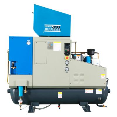 China Energy Saving All in One 7.5kw 11kw 15kw Integrated Screw Air Compressor with Dryer and Tank (SCR20CPM) for sale