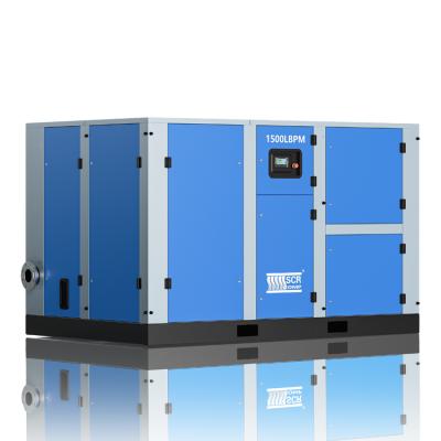 China Lubricated 3BAR Low Pressure Compressor Industry Chinese Screw Air Compressor (SCR1500LB) for sale