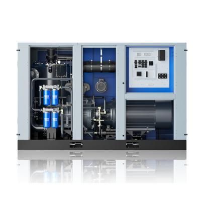 China Low pressure 5bar lubricated non-lubricated electric variable frequency industrialScrew air compressor with CE ISO9001 for sale