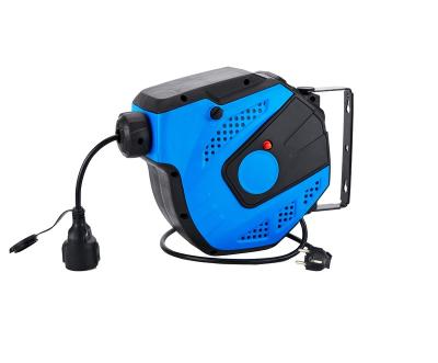 China Consumer Electronics New Spring Loaded Retractable Power Cable Reel For Vacuum Cleaner for sale