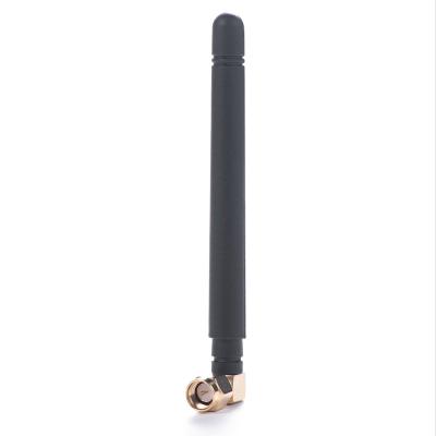 China (inner pin) GSM 2DB Mhz Folded Male Rubber Rod Antenna Set Elbow Antenna T021 for sale