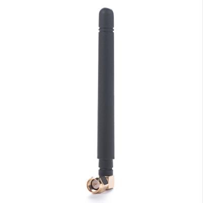 China 2DB Plug Communication Elbow MA Antenna Bent Male GSMMHz Rubber Rod Antenna T0023 for sale