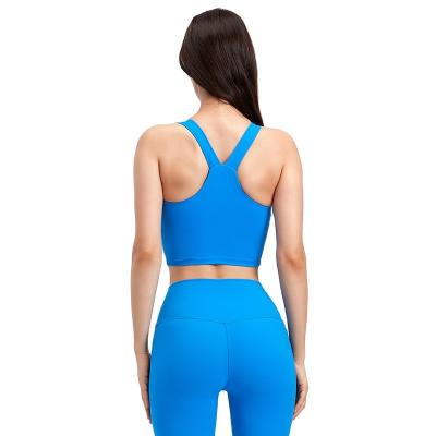 China 2021 Breathable New Sportswear Two Piece Yoga Shorts Set Summer Clothing Fitness Workout Women Sport Bra Set for sale