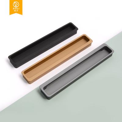 China Modern Hidden Aluminum Handle for Drawer Cabinet Wardrobe Furniture Kitchen Door Handle for sale