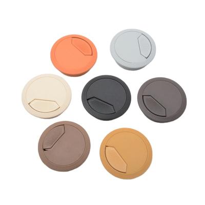 China Modern Cable Grommet For Computer Desk Cable Hole Cover Zinc Alloy Grommet For Wire Organizer for sale