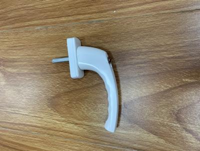 China White Window And Door Hardware Powder Coated UPVC Window Door Handles for sale