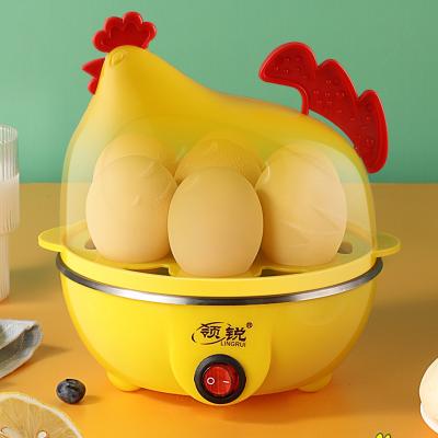 China Mini Quail Multiple Electric Car Hot Selling Egg Boiler Home Eggs Cooker Home Plastic Automatic Quick Hard Cooker for sale