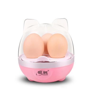 China Outdoor Mini Boiled Egg Cooker Machine Quick Fast Automatic Electric Egg Steamer Boiler For 3 Eggs for sale