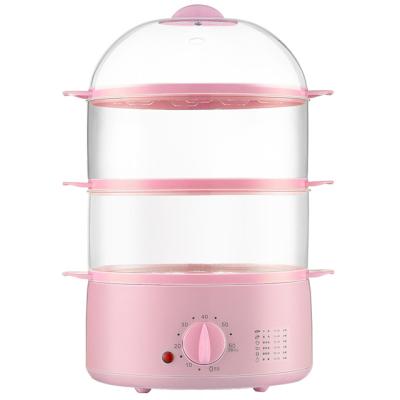 China 2021 Hot Selling High Quality Home Multifunctional Three-Layer Egg Timer Mini Automatic Electric Egg Boiler Large Capacity Timing for sale