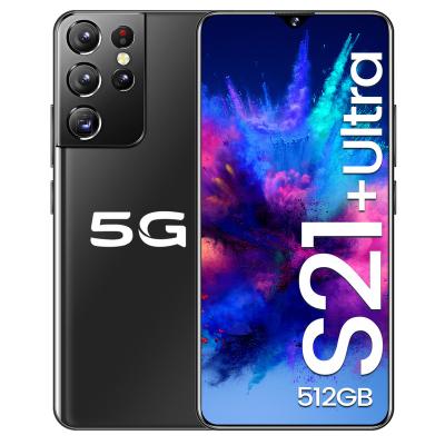 China Dual SIM Card S21Ultra Smartphone 6.8 Inch 12GB RAM 512GB ROM 3G 4G 5G Unlocked Dual SIM Version Phones Mobilephones Cheap Cellphone Global for sale