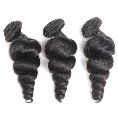 China Loose Wave Natural Hair Peruvian Virgin Hair Extension for sale