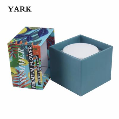 China Handmade Luxury Glass Container Concentrate Bottle Jar Packaging Paper Boxes With Foam Insert for sale